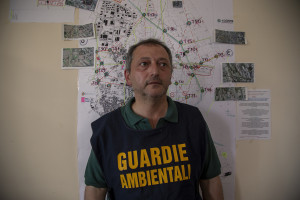 May 24, 2014 – Caivano, Italy: Giuseppe Nocerino, member of the Italian rangers from the provincial section of Naples.