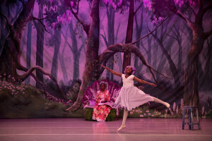 A moment of the show “The tales of Mother Goose” organized by Dance Centre Kenya at Braeburn Gitanga Theatre in Nairobi, Kenya on October 10, 2024. The main purposes of Dance Centre Kenya is to provide international training for talented young dancers, regardless of their background or nationality. It also represents a bridge between Africa and foreign countries, giving dozens of less fortunate children the chance to dream of a better future.